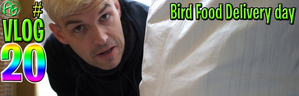 NEW BIRD VLOG  BIRD FOOD DELIVERY !!